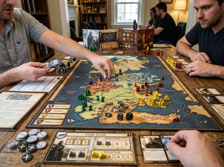 game of thrones board game strategy
