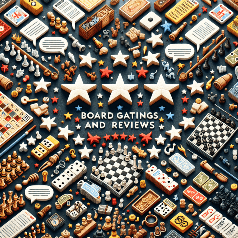 Board Game Ratings and Reviews