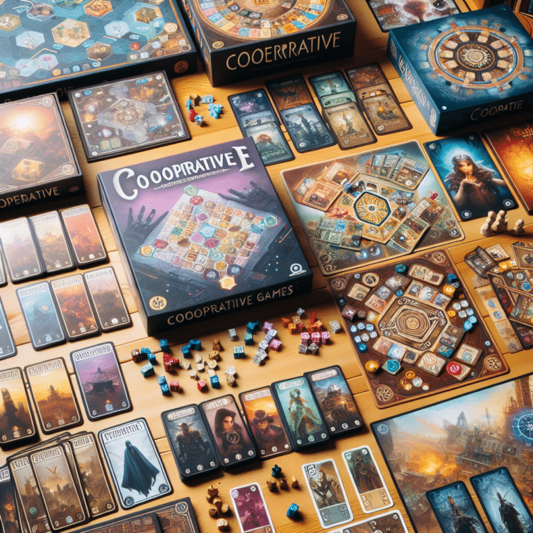 Recently Released Cooperative Board Games