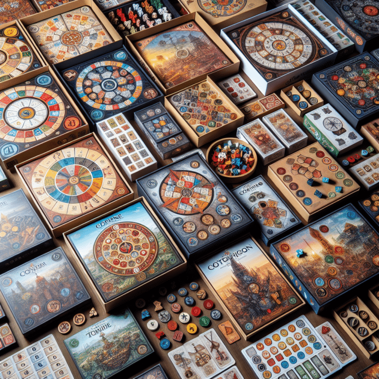 Newly Published Euro-Style Board Games