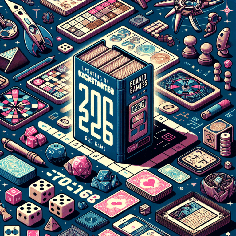 Board Game Kickstarter Updates 2026