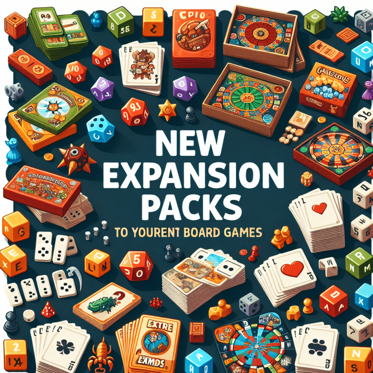 New Expansion Packs for Board Games