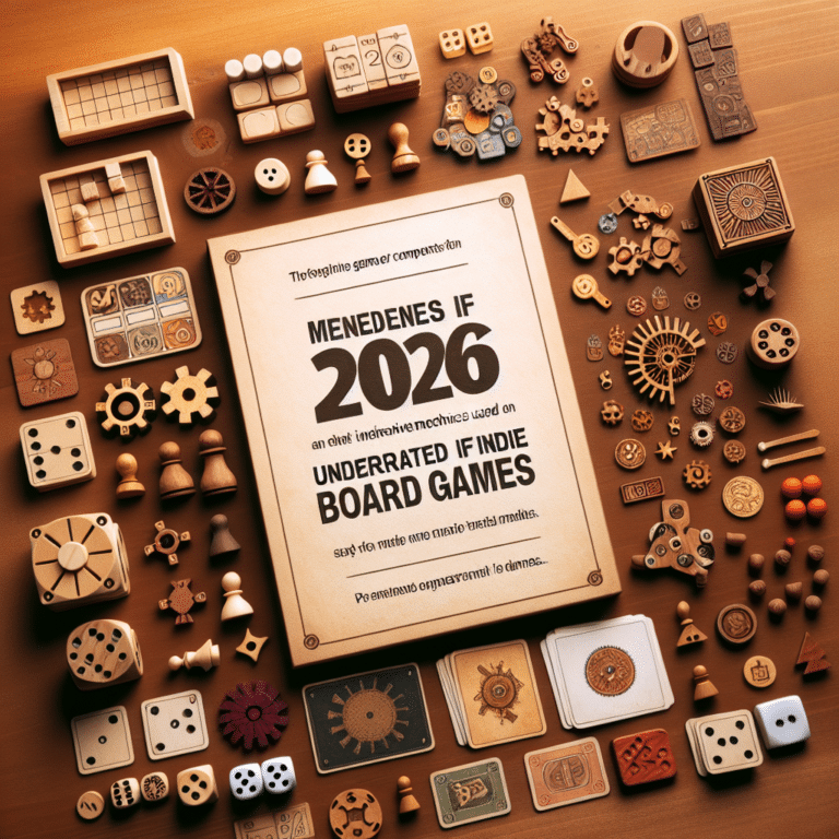 Underrated Indie Board Game Mechanics 2026