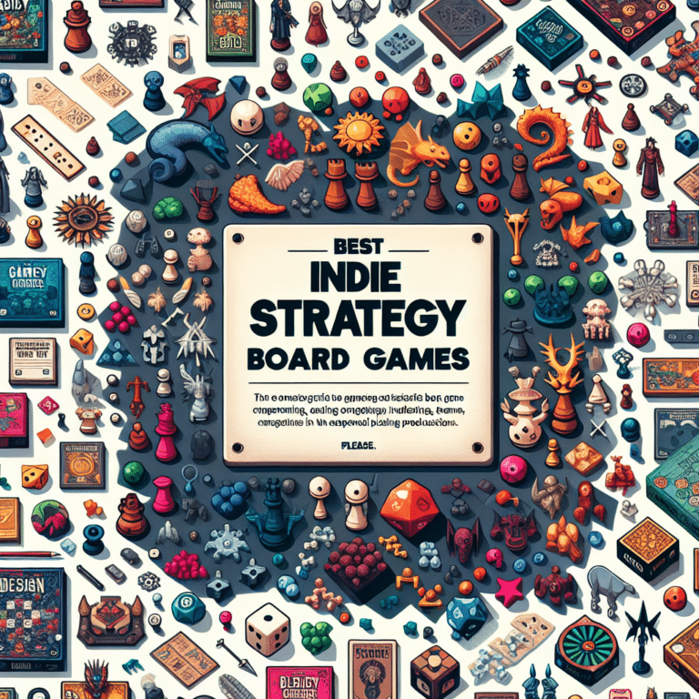 Best Indie Strategy Board Games 2026