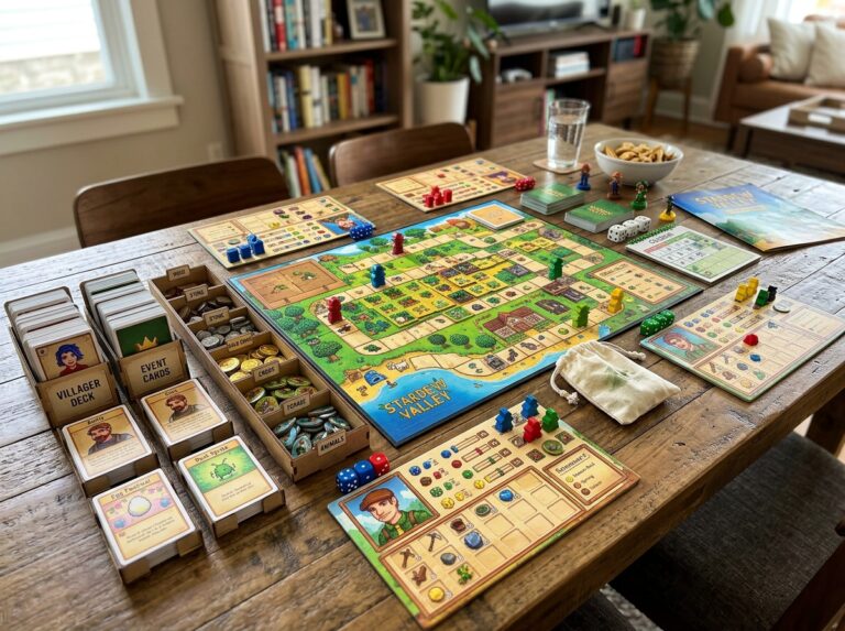 stardew valley board game how to play
