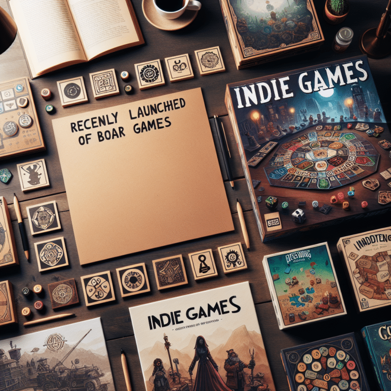 Recently Launched Indie Board Games