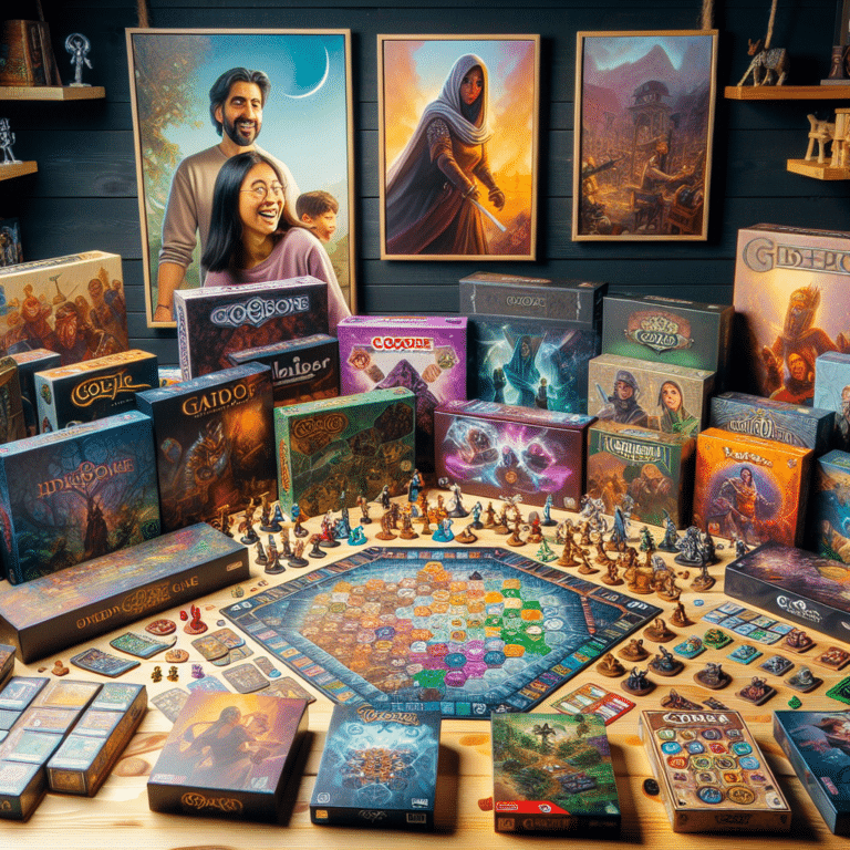 New Indie Board Games for Families
