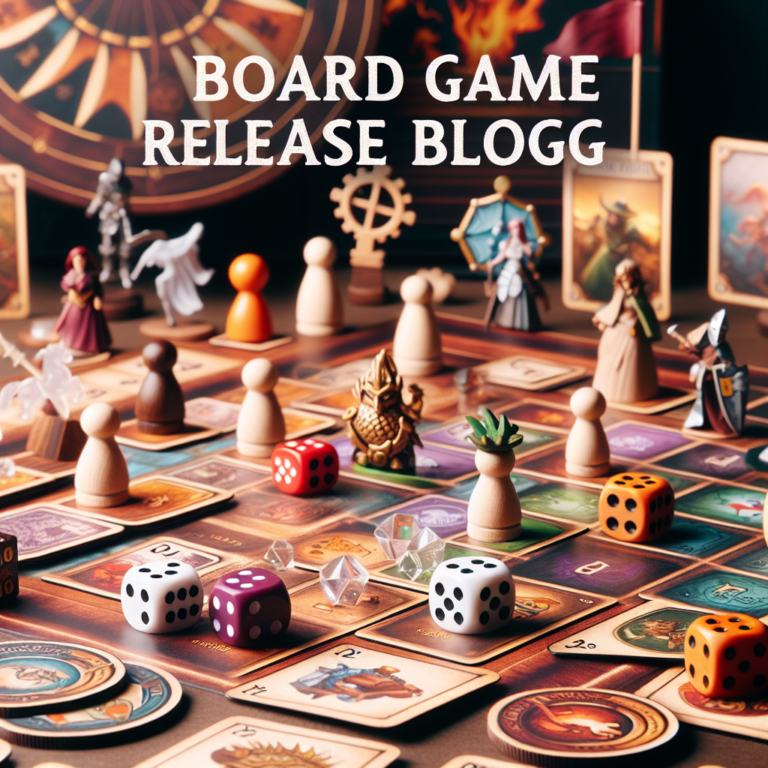 Board Game Release News Blog