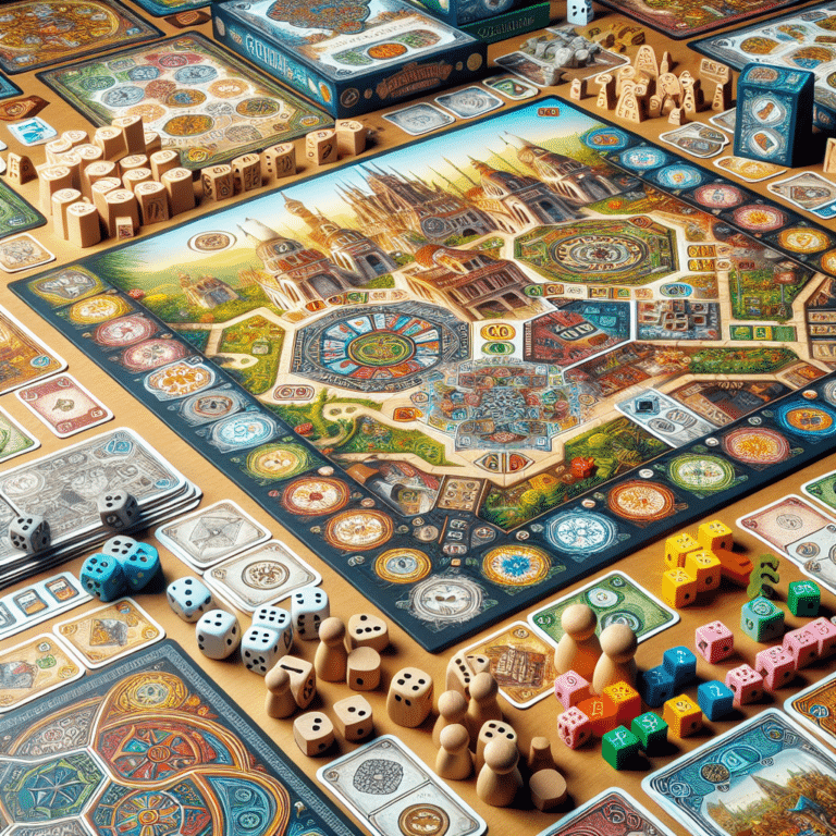 Newly Published Euro-Style Board Games