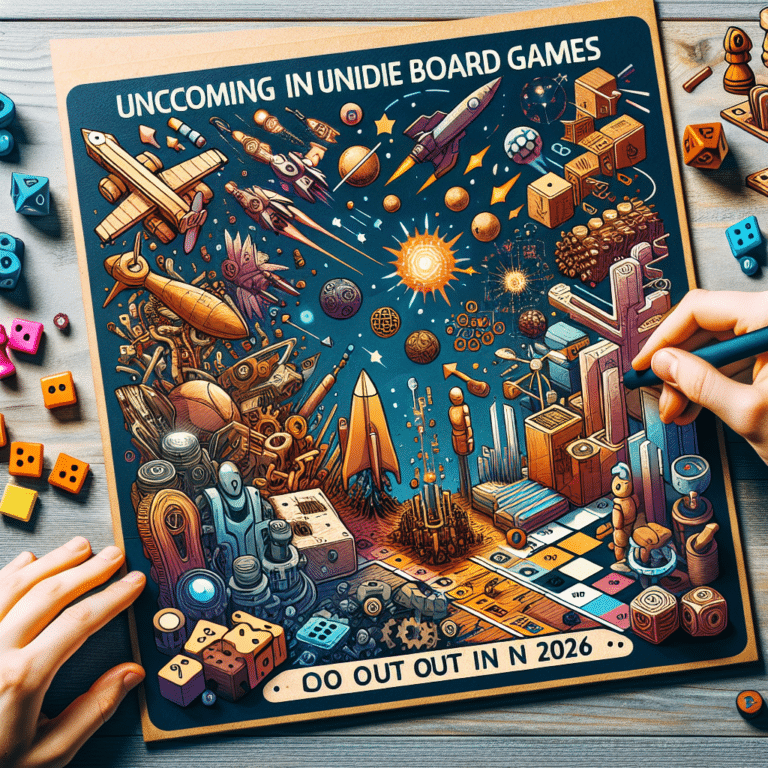 Upcoming Indie Board Games to Watch in 2026